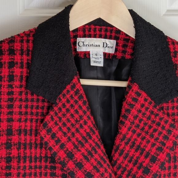 Christian Dior Tweed Blazer - Picture 3 of 7